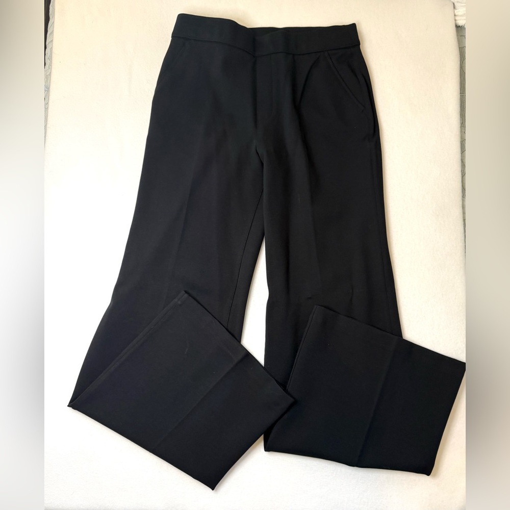 SPANX SPANXsupersmooth™ PerfectFit stretch-ponte wide-leg pants Black Medium EUC - Picture 3 of 6